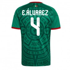 Mexico Edson Alvarez #4 Hjemmedrakt VM 2026 Kortermet